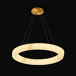 Люстра в виде кольца из натурального камня Minerals of Light варинант исполнения - 2 | Loft Concept в Краснодаре