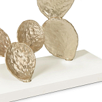 Консоль прямоугольная белая с основанием в виде кактуса Cactus варинант исполнения - 2 | Loft Concept в Краснодаре