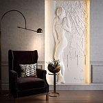 Барельеф NAKED варинант исполнения - 3 | Loft Concept в Краснодаре