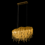 Люстра подвесная с металлическими цепочками и изогнутыми металлическими дугами 72 см Atlantis Chain варинант исполнения - 15 | Loft Concept в Краснодаре