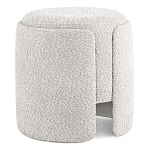Дизайнерский Пуф Букле Poof Alice Light Gray Boucle  варинант исполнения - 1 | Loft Concept в Краснодаре