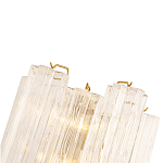 Бра с вертикальными стеклянными подвесками Hexagon Tube Light варинант исполнения - 4 | Loft Concept в Краснодаре