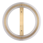 Бра круглое с эффектом морозного стекла Freezing Pattern варинант исполнения - 6 | Loft Concept в Краснодаре