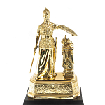 Часы настольные бронзовые из натурального камня Яшма Stone Clock варинант исполнения - 4 | Loft Concept в Краснодаре