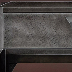 Консоль прямоугольная серая с 4-мя выдвижными ящиками Grany варинант исполнения - 4 | Loft Concept в Краснодаре