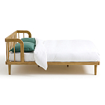 Кровать из массива дуба с пружинным блоком Mateta варинант исполнения - 3 | Loft Concept в Краснодаре