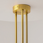 Люстра со стеклянными вставками Helios варинант исполнения - 5 | Loft Concept в Краснодаре