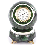 Часы настольные в виде шара из натурального камня Ball Stone Clock варинант исполнения - 6 | Loft Concept в Краснодаре