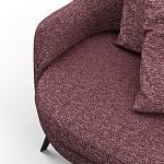 Мебельная ткань Шенилл фиолетовый цвет 138 см T4-25 варинант исполнения - 3 | Loft Concept в Краснодаре