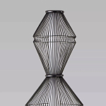 Торшер светодиодный с плетеным металлическим каркасом Metal Interweaving варинант исполнения - 3 | Loft Concept в Краснодаре