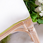 Барный стул золотистый из натурального бука с изображением птицы и цветов Blooming Birds варинант исполнения - 3 | Loft Concept в Краснодаре