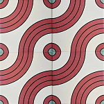 Дизайнерская плитка с узором Дорожки 2 варинант исполнения - 2 | Loft Concept в Краснодаре