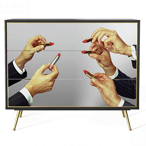 Комод Seletti Chest of Three Drawers Lipstick