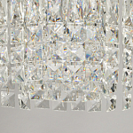 Потолочный светильник круглый с прозрачными подвесками Lunet варинант исполнения - 11 | Loft Concept в Краснодаре