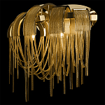 Бра с металиическими цепочками и дугообразными элементами Atlantis Chain варинант исполнения - 10 | Loft Concept в Краснодаре