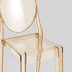 Прозрачный стул с янтарным оттенком LOUIS GHOST CHAIR варинант исполнения - 7 | Loft Concept в Краснодаре