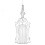 Подвесной светильник Wire Dream Pendant 4 Белый варинант исполнения - 3 | Loft Concept в Краснодаре