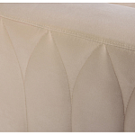 Кресло велюровое бежевое Cubic Silhouette варинант исполнения - 4 | Loft Concept в Краснодаре