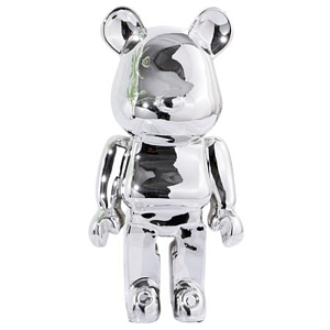 Статуэтка Bearbrick Silver