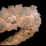 Люстра кольцевая из натурального горного хрусталя Harmonious Crystal Circles варинант исполнения - 3 | Loft Concept в Краснодаре