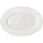 Обеденный сервиз белого цвета из фарфора на 6 персон 23 предмета Floral Charm варинант исполнения - 2 | Loft Concept в Краснодаре