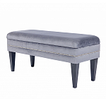 Мягкая банкетка с зоной для хранения Casket Grey варинант исполнения - 2 | Loft Concept в Краснодаре