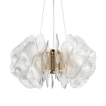 Люстра с декором в виде крупных рельефных лепестков 80 см Ethereal Bloom варинант исполнения - 1 | Loft Concept в Краснодаре
