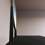 Туалетный Стол с зеркалом Primo Черный дуб варинант исполнения - 6 | Loft Concept в Краснодаре