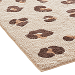 Ковер из хлопка с леопардовым принтом Soft Hugs варинант исполнения - 2 | Loft Concept в Краснодаре