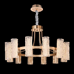 Люстра круглая с текстурными цилиндрическими плафонами Glimpse варинант исполнения - 6 | Loft Concept в Краснодаре