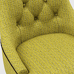 Мебельная ткань Шенилл горчичный цвет 142 см T4-62 варинант исполнения - 11 | Loft Concept в Краснодаре