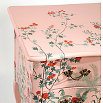 Комод розовый с росписью Цветы L.XV CHEST OF DRAWERS Flowers варинант исполнения - 4 | Loft Concept в Краснодаре
