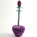 Статуэтка тропический фрукт Pandora Tropical Fruit Purple Flower варинант исполнения - 1 | Loft Concept в Краснодаре