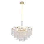 Люстра многоярусная с каскадами кристаллов Crystal Rains варинант исполнения - 2 | Loft Concept в Краснодаре