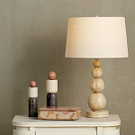 Настольная лампа с корпусом из градуированных шаров Babylon варинант исполнения - 4 | Loft Concept в Краснодаре