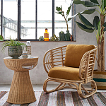 Приставной стол из ротанга Rattany варинант исполнения - 5 | Loft Concept в Краснодаре