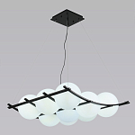 Люстра подвесная с 9-ю плафонами в форме шара Yarvi варинант исполнения - 4 | Loft Concept в Краснодаре