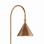 Торшер с конусовидным абажуром на каменном основании Attention варинант исполнения - 1 | Loft Concept в Краснодаре