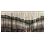 Пейзаж из нитей Макраме Wall decor Black and White Landscape варинант исполнения - 6 | Loft Concept в Краснодаре