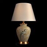 Настольная лампа бежевая с изображением птиц Slip Away варинант исполнения - 8 | Loft Concept в Краснодаре