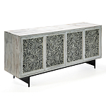 Буфет в гостиную с инкрустацией Palm Sideboard with Bone Inlay варинант исполнения - 2 | Loft Concept в Краснодаре
