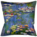 Подушка декоративная Лилии Impressionism in Art варинант исполнения - 1 | Loft Concept в Краснодаре
