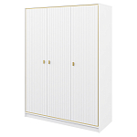 Шкаф белый четырёхдверный для одежды Antique Order варинант исполнения - 2 | Loft Concept в Краснодаре