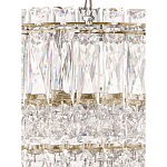 Люстра подвесная круглая из прозрачного хрусталя с золотым корпусом Selfsufficient варинант исполнения - 5 | Loft Concept в Краснодаре