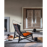 Дизайнерское кресло с подлокотниками из массива дерева Gio Ponti D.156.3 Armchair варинант исполнения - 2 | Loft Concept в Краснодаре