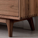 Тумба под телевизориз массива дерева TV Stand made of Walnut Wood варинант исполнения - 8 | Loft Concept в Краснодаре