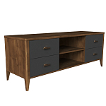 ТВ-тумба с 4 ящиками и полками Tasteful Furniture варинант исполнения - 1 | Loft Concept в Краснодаре