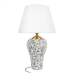 Настольная лампа с цветочной росписью Lamp Flower Painting варинант исполнения - 6 | Loft Concept в Краснодаре