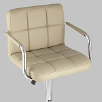 Барный стул с подлокотниками Honory Beige варинант исполнения - 7 | Loft Concept в Краснодаре