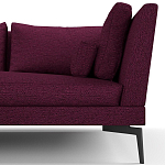 Мебельная ткань Шенилл фиолетовый цвет 138 см T4-27 варинант исполнения - 2 | Loft Concept в Краснодаре